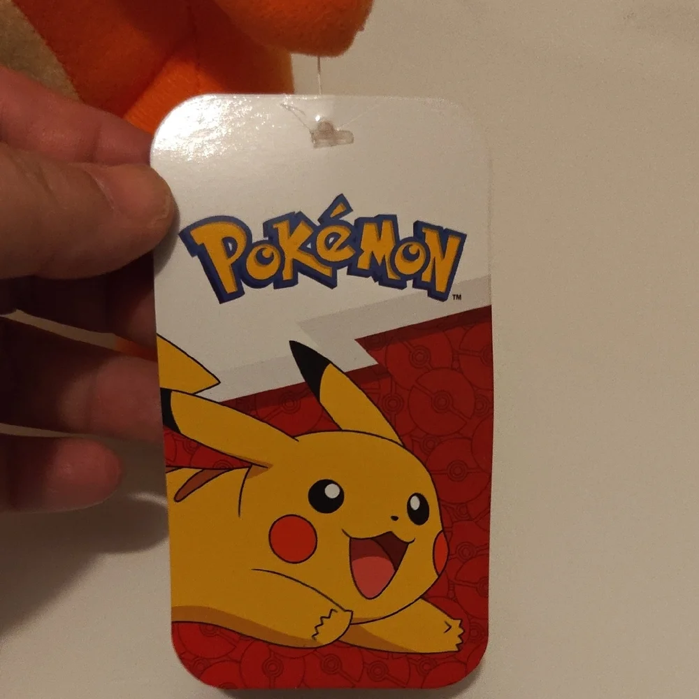 Pokemon Plush Set - Green Bulbasaur and Orange Charmander - Picture 3 of 6
